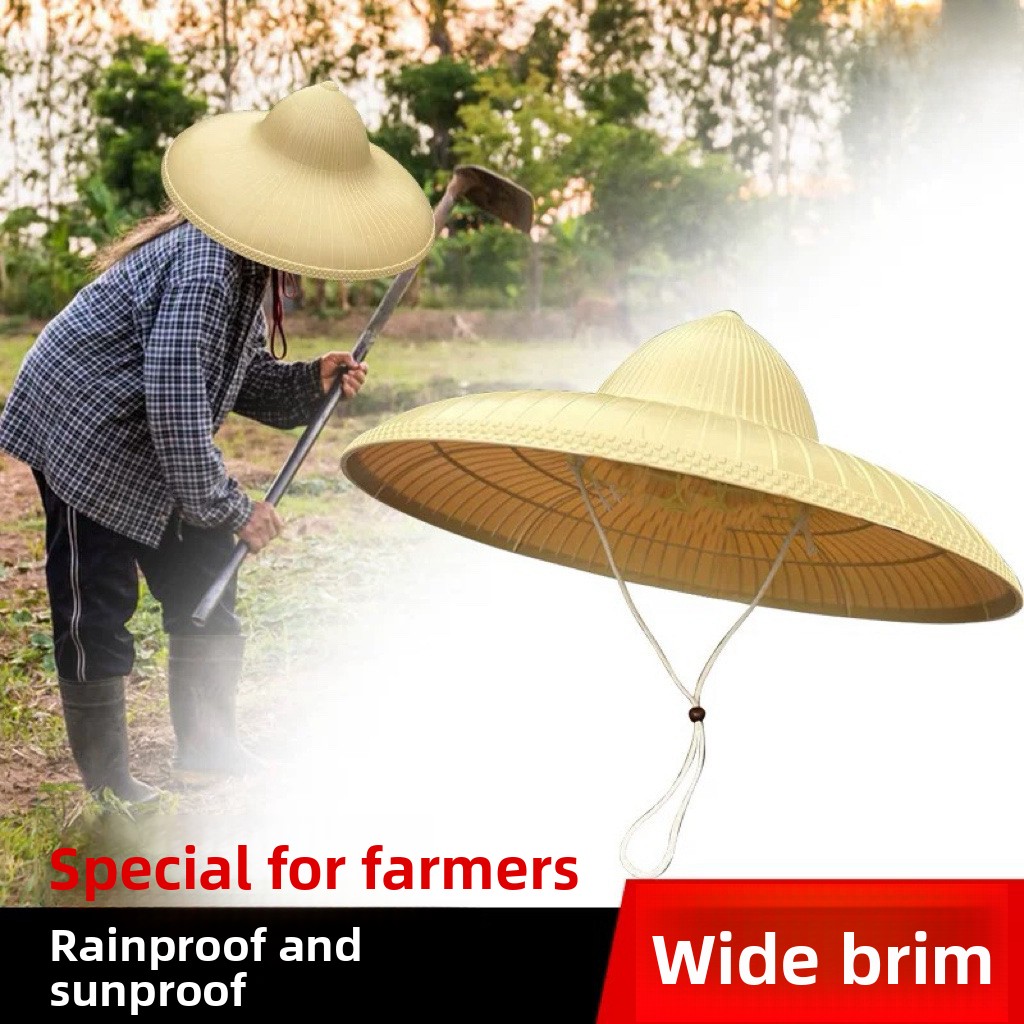 Fishing Hat - Large Brim Straw Sun Protection Hat