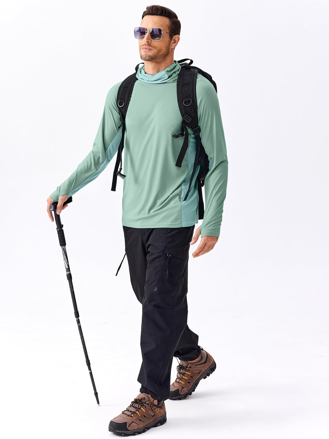 PINSPARK Men's Sun Protection  - Fishing Mask Sun Protection review and price