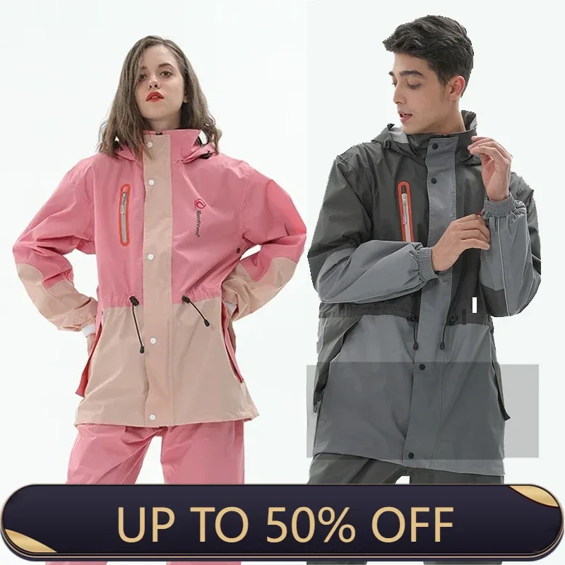 Split Raincoat Jacket Rain Pan - Fishing Rain Suit review and price