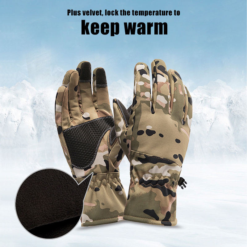 Tactics Outdoors Camouflage Hu - Fishing Gloves review and price