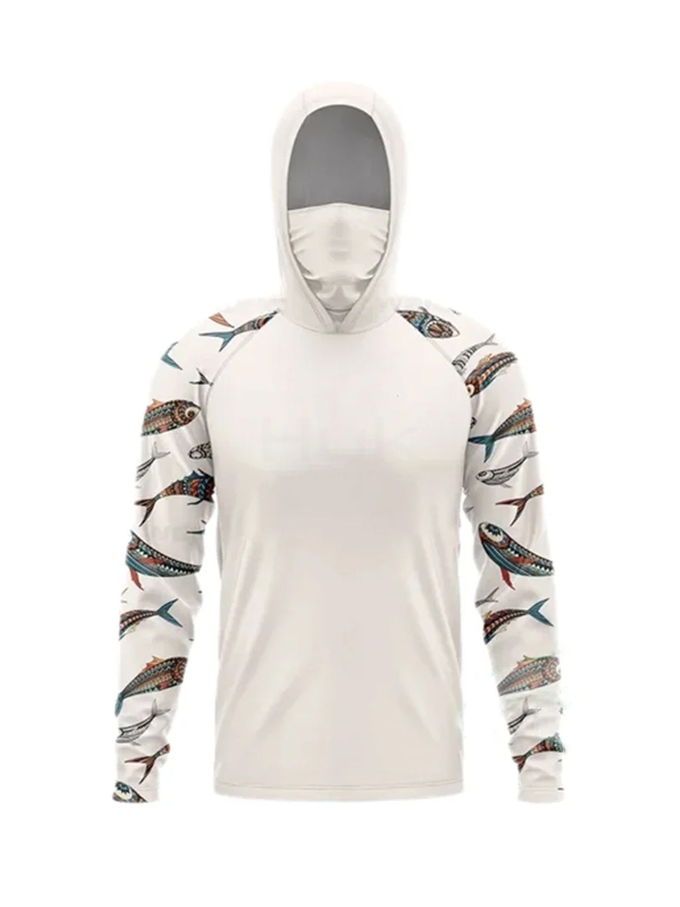 New outdoor fishing shirt, sun - Fishing Mask Sun Protection review and price