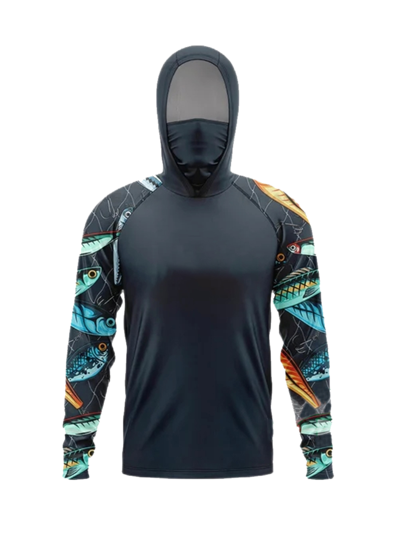 New outdoor fishing shirt, sun - Fishing Mask Sun Protection review and price