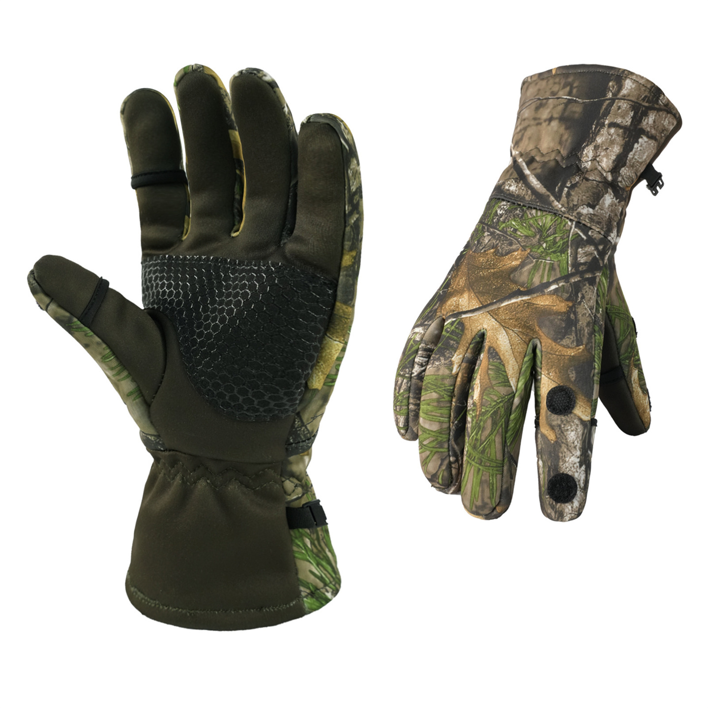 Outdoor Bionic Hunting Camoufl - Fishing Gloves review and price